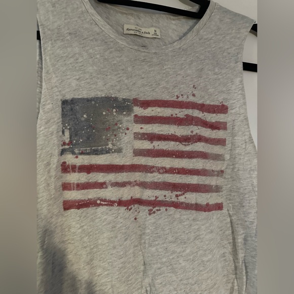 USA Vintage American Flag Tank top - Picture 2 of 6